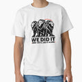 England Three Lions We Did It And We'll Do Again - Adult & Kids T-Shirts, Sweatshirts & Hoodies apparel design preview 1