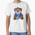 Soccer Player Teddy Bear T-Shirt - Fun Novelty Design Men Women - T-Shirt, Sweatshirt, Hoodie