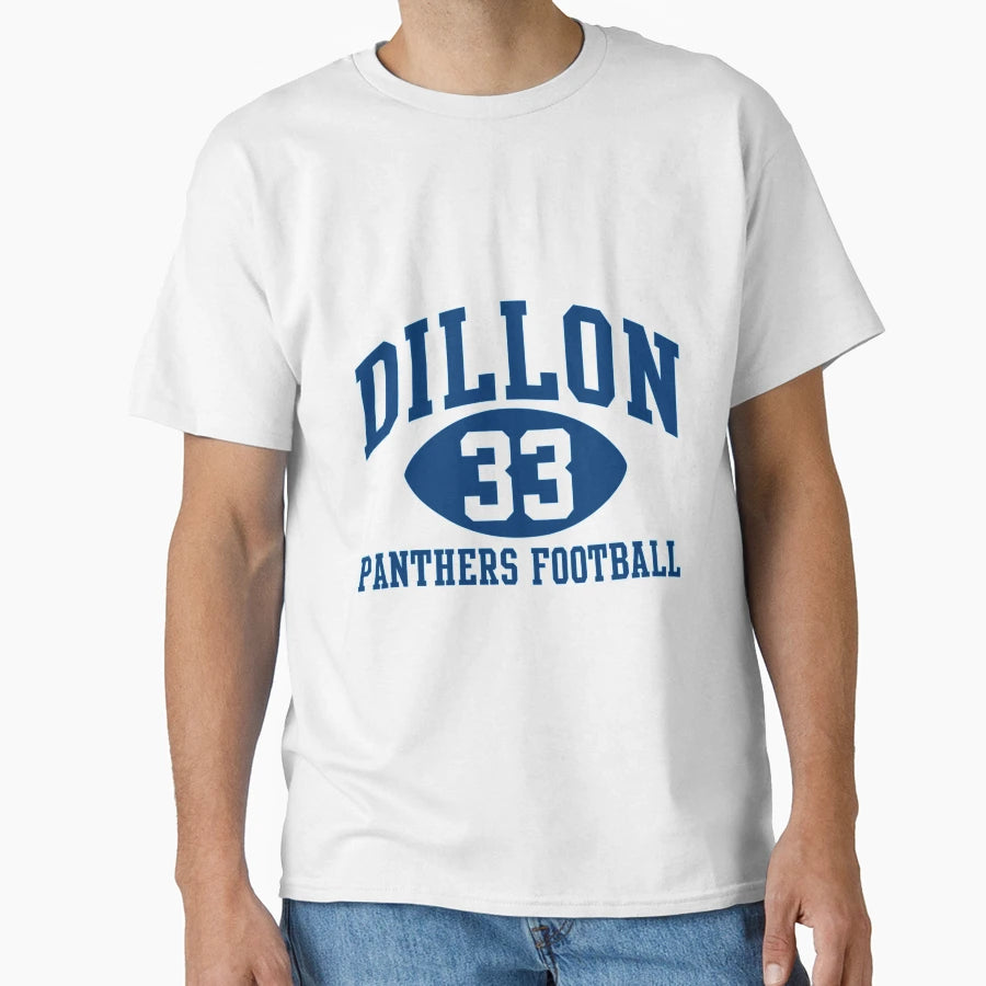 Dillon Panthers Football 33 T-Shirt - Graphic Print Unisex - T-Shirt, Sweatshirt, Hoodie