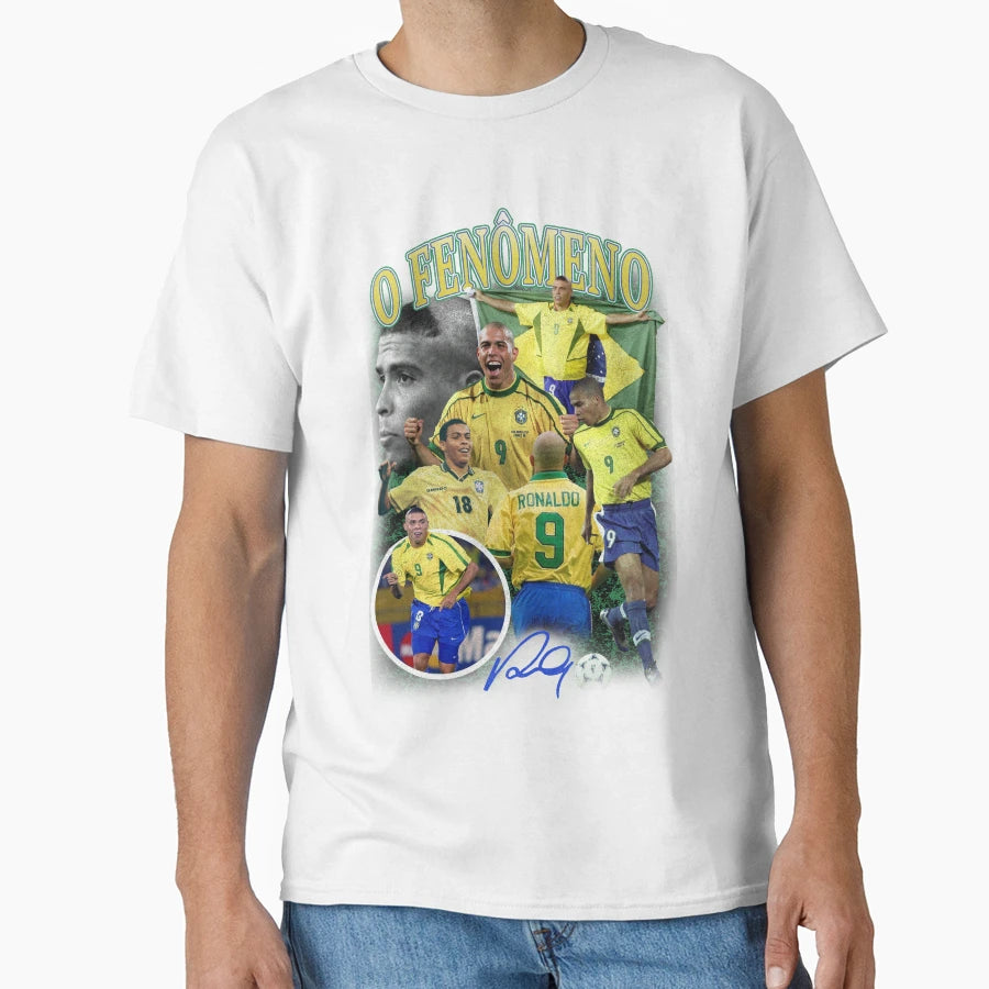 O Fenomeno Ronaldo T-Shirt - Minimalist Print for Adults - T-Shirt, Sweatshirt, Hoodie