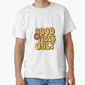 Good Vibes Only Retro Flower Typography by artra-shop - Adult & Kids T-Shirts, Sweatshirts & Hoodies apparel design preview 1