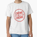Crème de la Bold Red Circle Design by HolisticFurArt - Adult & Kids T-Shirts, Sweatshirts & Hoodies apparel design preview 1