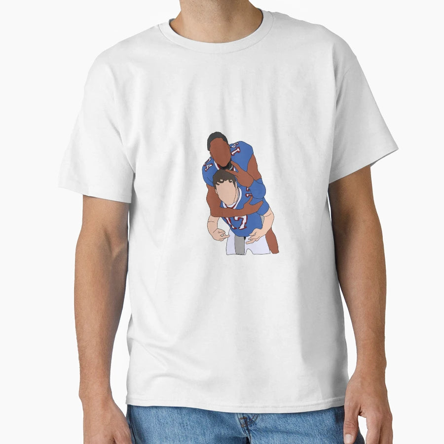 Football Players T-Shirt - Custom Art Print Unisex - T-Shirt, Sweatshirt, Hoodie