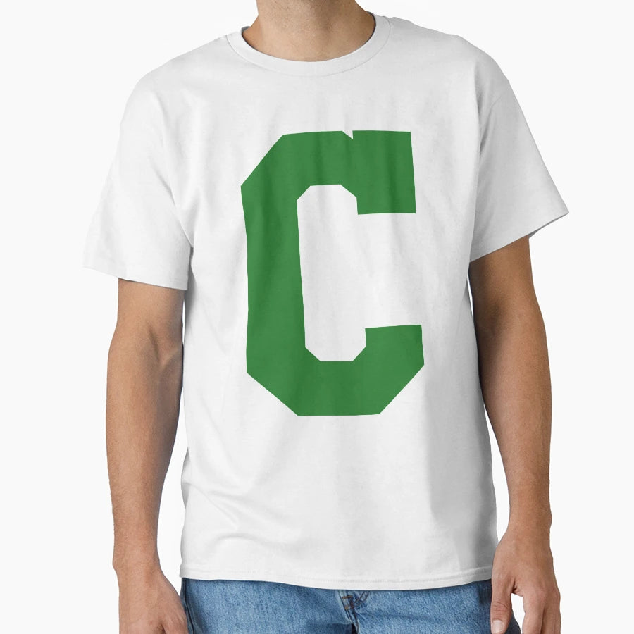Alphabet Green C Sports Letter C T-Shirt - Graphic Print Men Women - T-Shirt, Sweatshirt, Hoodie