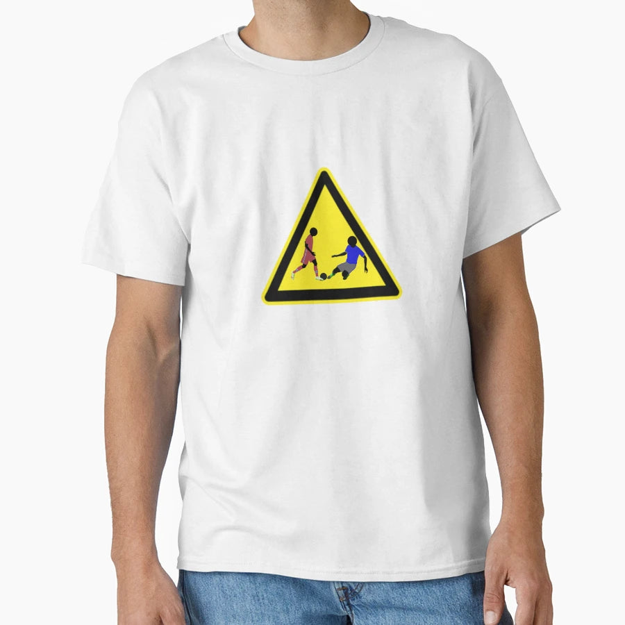 Danger Ofsoccer Tackle T-Shirt - Novelty Apparel Men Women - T-Shirt, Sweatshirt, Hoodie