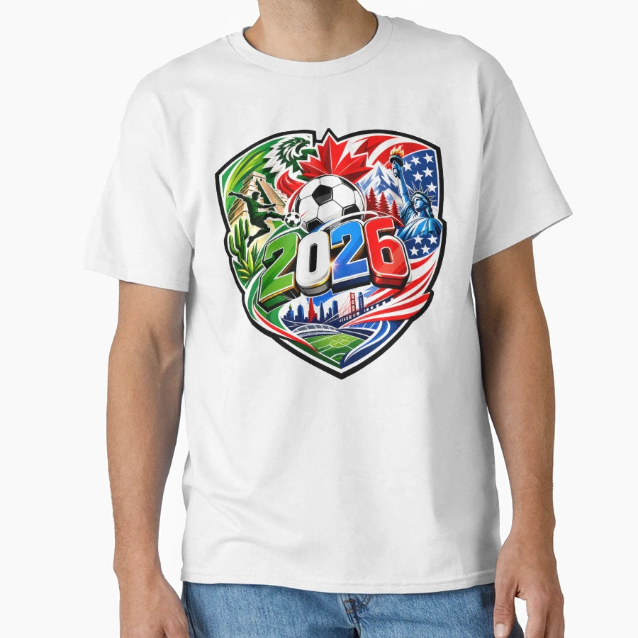 Experience Football This 2026 Lets T-Shirt - Fun Novelty Design Unisex - T-Shirt, Sweatshirt, Hoodie