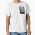 Good Vibes Only Minimalist Streetwear Typography - Adult & Kids T-Shirts, Sweatshirts & Hoodies apparel design preview 1