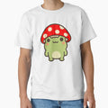 Frog With Mushroom Hat by Ach&Koor - Adult & Kids T-Shirts, Sweatshirts & Hoodies apparel design preview 1