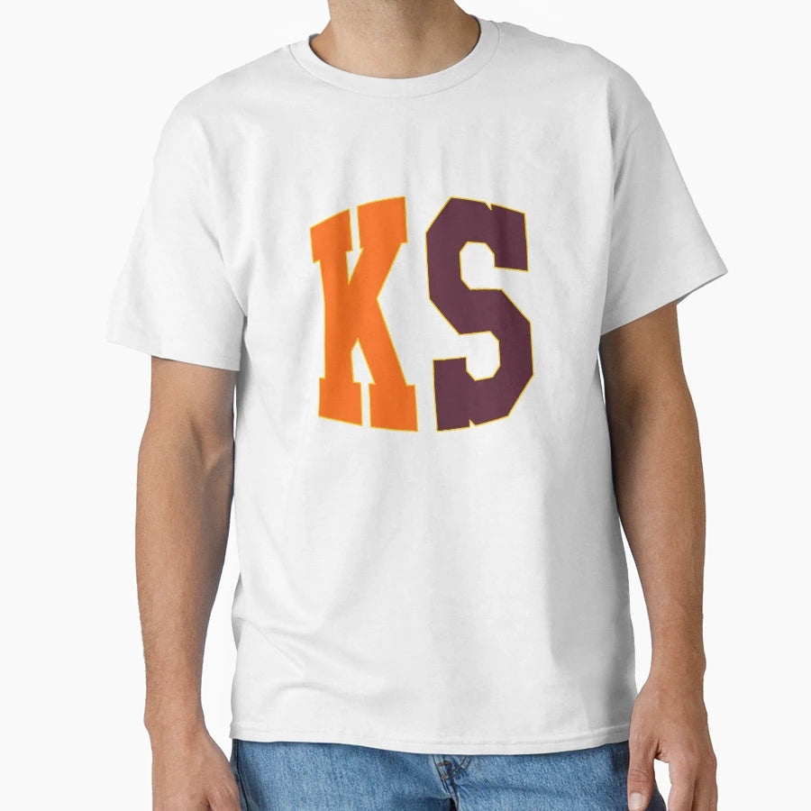 Kansas State Abbreviation T-Shirt - Trendy Graphic Unisex - T-Shirt, Sweatshirt, Hoodie