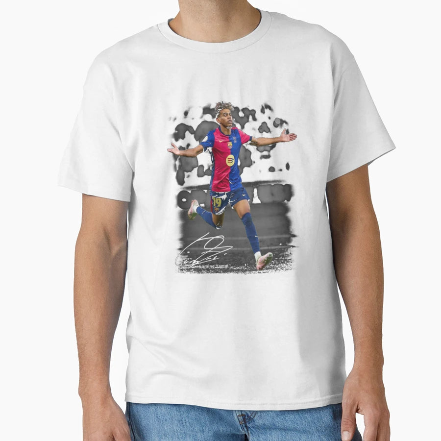 Lamine Yamal Moment T-Shirt - Aesthetic Graphic Unisex - T-Shirt, Sweatshirt, Hoodie