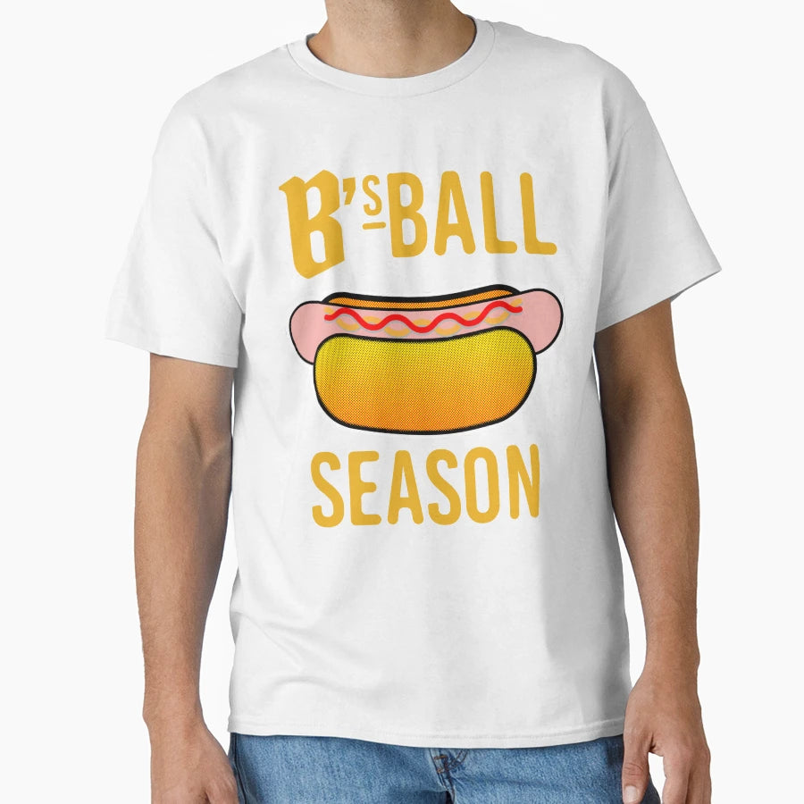 Oakland Bs Ball Season Hot Dog Bay Area T-Shirt - Streetwear Style Unisex - T-Shirt, Sweatshirt, Hoodie