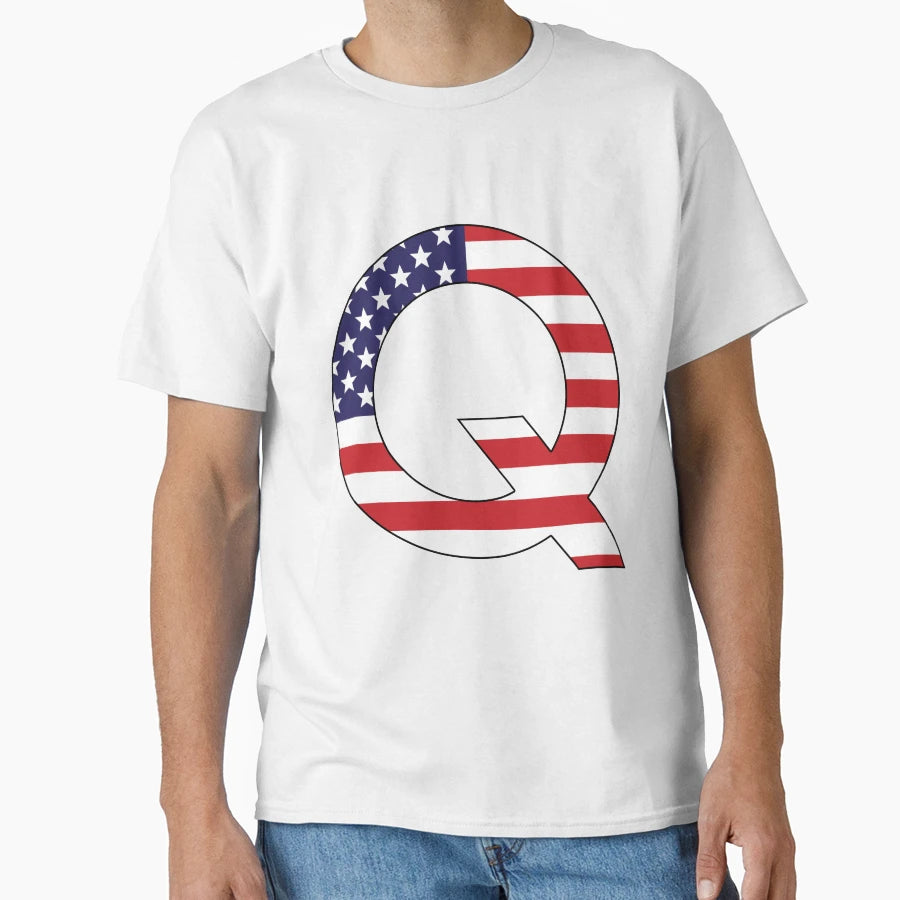 Most Patriotic Letter Alphabet T-Shirt - Streetwear Style Men Women - T-Shirt, Sweatshirt, Hoodie