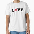 I Love Football T-Shirt - Aesthetic Graphic for Adults - T-Shirt, Sweatshirt, Hoodie