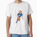 American Football Player Rusher Run T-Shirt - Custom Art Print for Adults - T-Shirt, Sweatshirt, Hoodie
