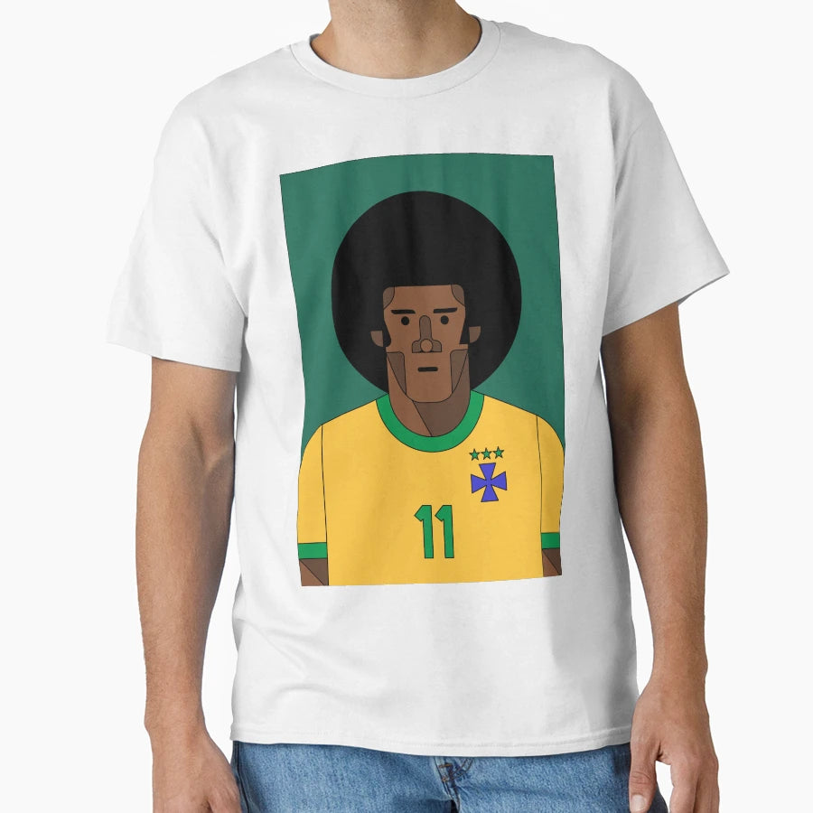 Jairzinho T-Shirt - Custom Art Print Men Women - T-Shirt, Sweatshirt, Hoodie