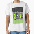 Football Player Sensational Jump T-Shirt - Graphic Print for Adults - T-Shirt, Sweatshirt, Hoodie