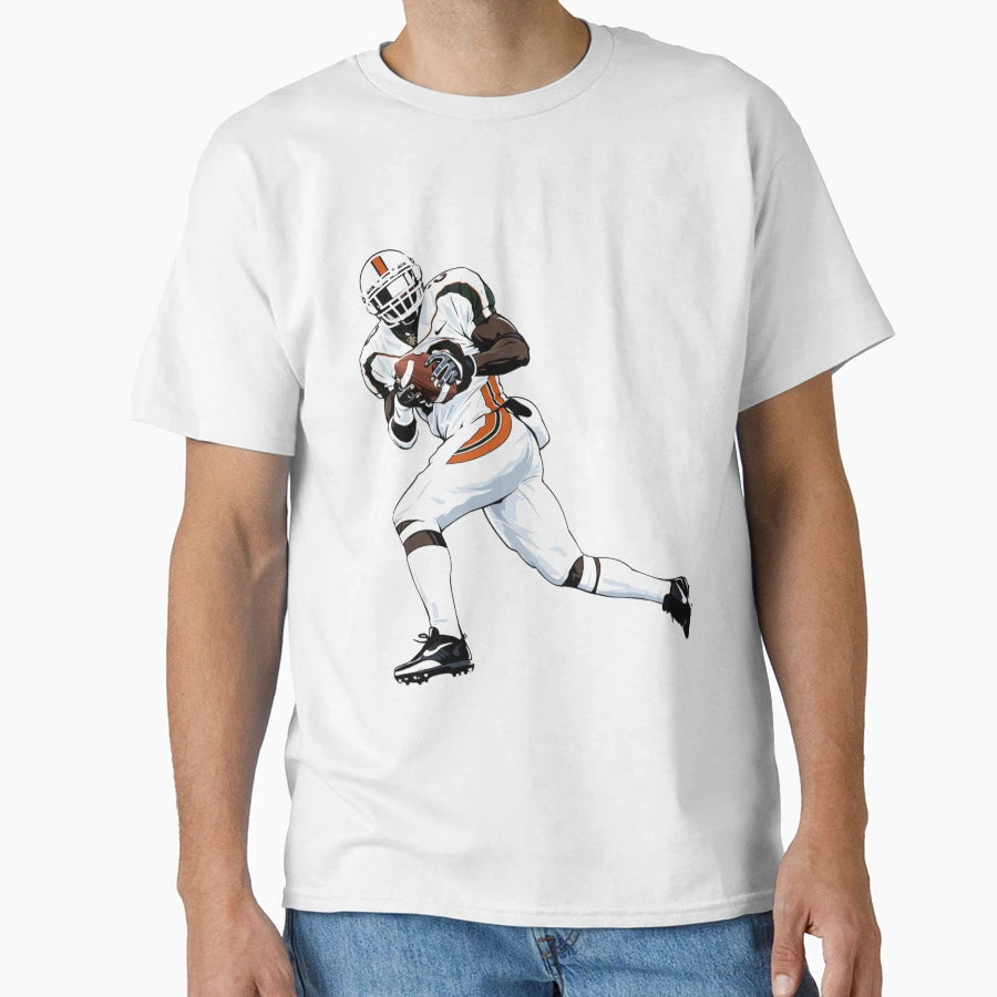 Miami Hurricanes Football Dynamic 20 Ed T-Shirt - Unique Graphic Unisex - T-Shirt, Sweatshirt, Hoodie