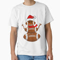 Football Snowman Football T-Shirt - Trendy Graphic for Adults - T-Shirt, Sweatshirt, Hoodie