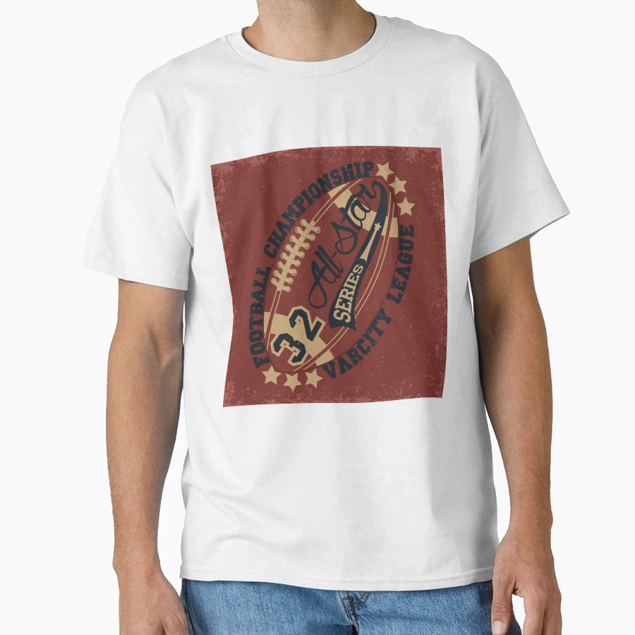 Football Championship Varsity League T-Shirt - Trendy Graphic Men Women - T-Shirt, Sweatshirt, Hoodie