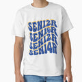 Senior 2024 Graduation T-Shirt - Aesthetic Graphic Men Women - T-Shirt, Sweatshirt, Hoodie
