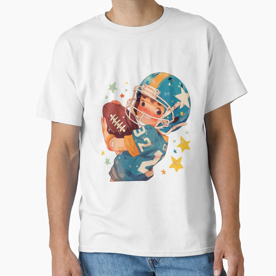 Football T-Shirt - Graphic Print Unisex - T-Shirt, Sweatshirt, Hoodie