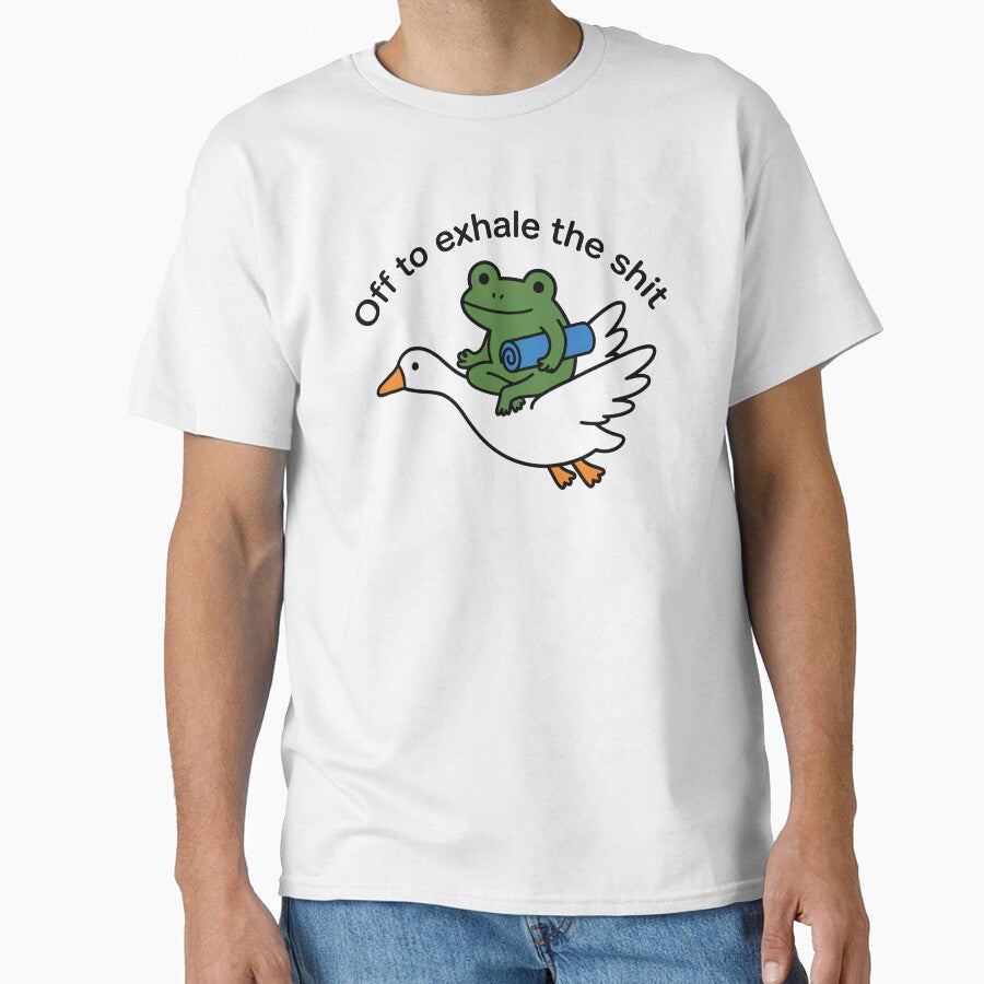 International Yoga Day Funny Frog Lover Meme by - Adult & Kids T-Shirts, Sweatshirts & Hoodies apparel design preview 1
