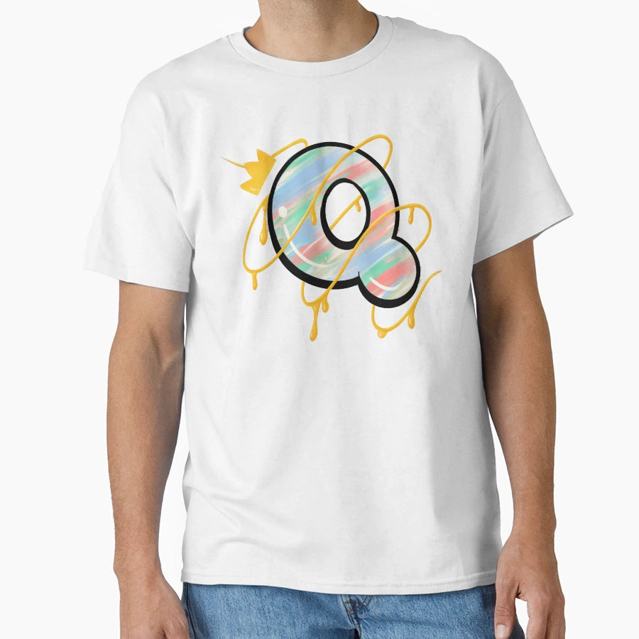 Letter Q T-Shirt - Streetwear Style for Adults - T-Shirt, Sweatshirt, Hoodie