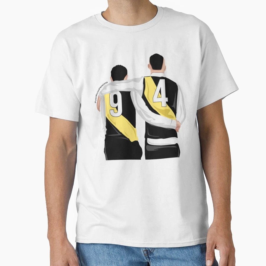 Dustin Martin Trent Cotchin Departing T-Shirt - Unique Graphic for Adults - T-Shirt, Sweatshirt, Hoodie