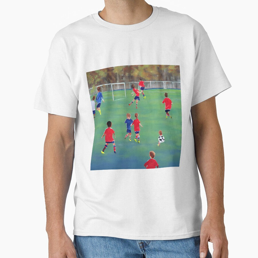 Wrexham AFC "Gametime" Painting by Nayith10 - Adult & Kids T-Shirts, Sweatshirts & Hoodies apparel design preview 1