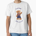 I am enough just as vintage positive vibes - Adult & Kids T-Shirts, Sweatshirts & Hoodies apparel design preview 1