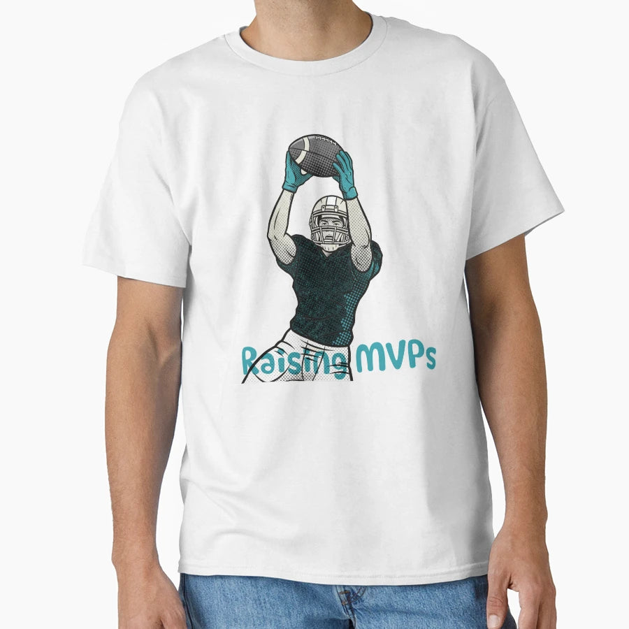 Hard Hits Touchdowns T-Shirt - Custom Art Print for Adults - T-Shirt, Sweatshirt, Hoodie