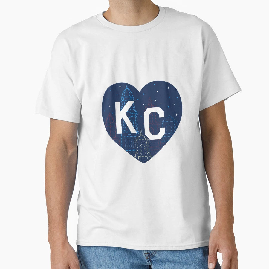 Kc Kansas City Plaza Lights T-Shirt - Casual Everyday Wear Men Women - T-Shirt, Sweatshirt, Hoodie