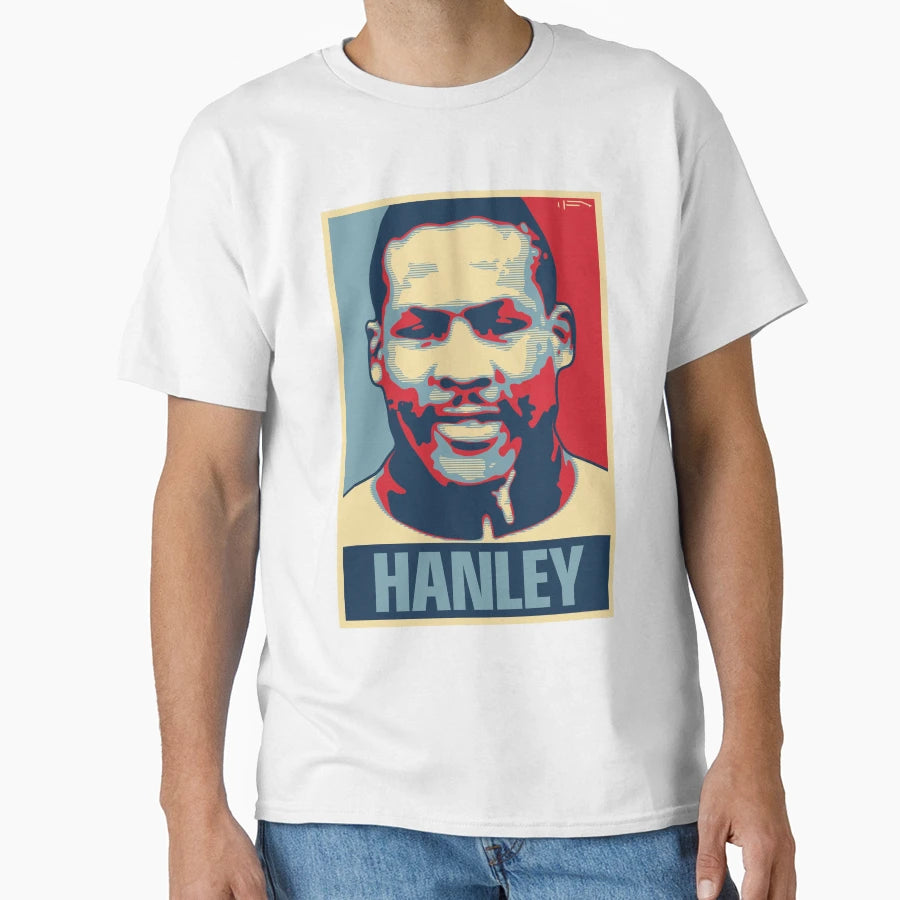 Hanley T-Shirt - Minimalist Print Men Women - T-Shirt, Sweatshirt, Hoodie