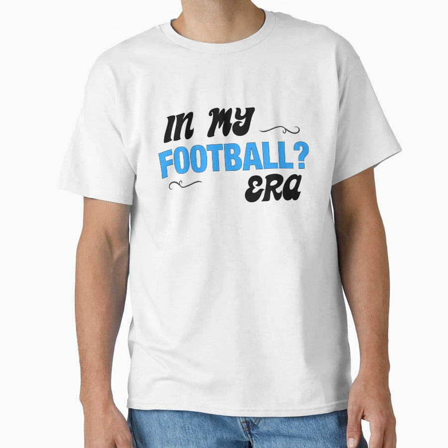 My Football Era Blue T-Shirt - Trendy Graphic Men Women - T-Shirt, Sweatshirt, Hoodie