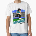 Jacksonville Football T-Shirt - Custom Art Print Men Women - T-Shirt, Sweatshirt, Hoodie