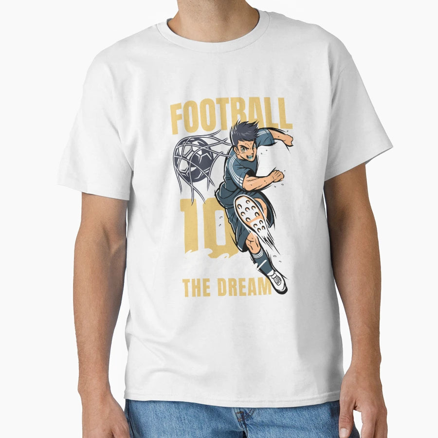 Football 10 Soccer Player Follow T-Shirt - Casual Everyday Wear Men Women - T-Shirt, Sweatshirt, Hoodie