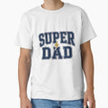 Super Dad Varsity Lightning Bolt T-Shirt - Trendy Graphic for Adults - T-Shirt, Sweatshirt, Hoodie
