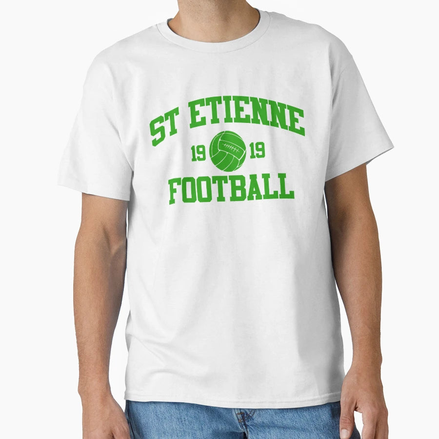 St Etienne Football Athletic T-Shirt - Aesthetic Graphic for Adults - T-Shirt, Sweatshirt, Hoodie