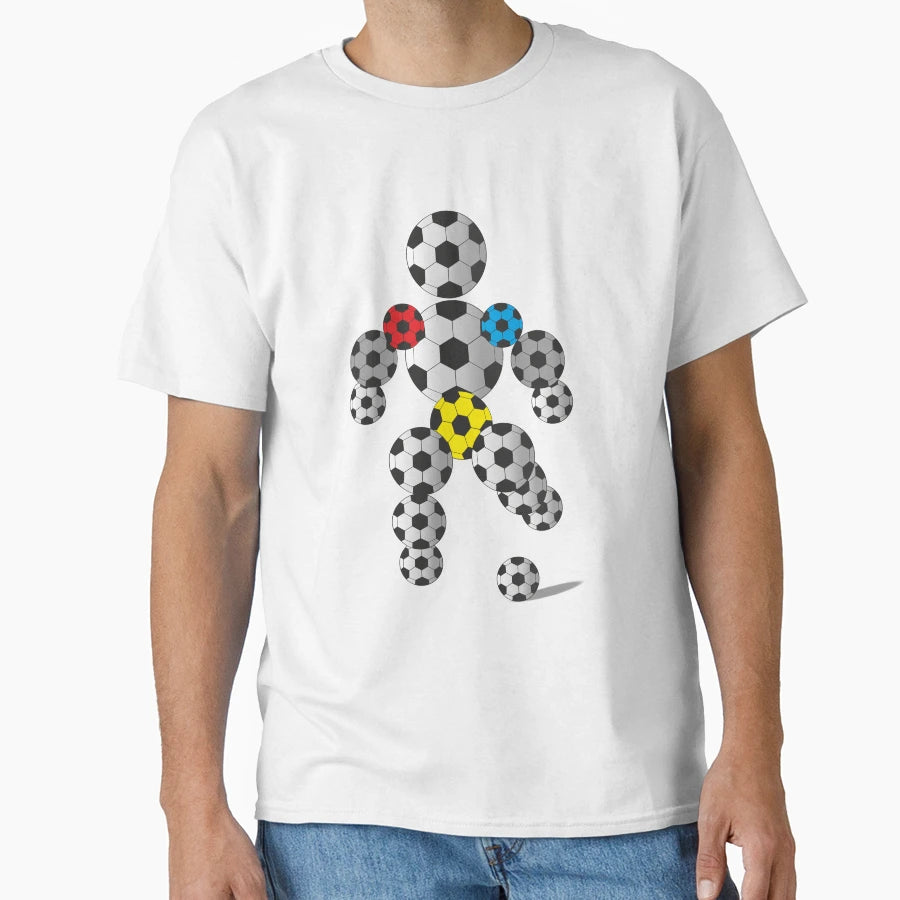 Football Character T-Shirt - Fun Novelty Design for Adults - T-Shirt, Sweatshirt, Hoodie
