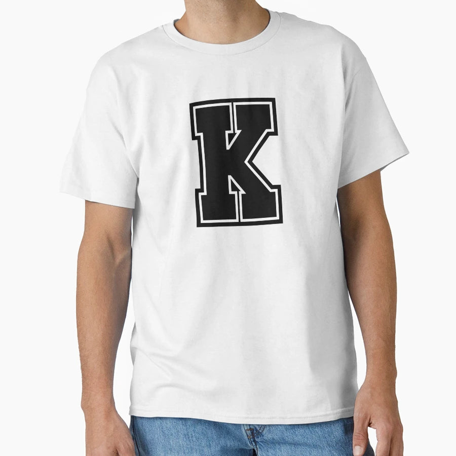 Letter K T-Shirt - Novelty Apparel Unisex - T-Shirt, Sweatshirt, Hoodie