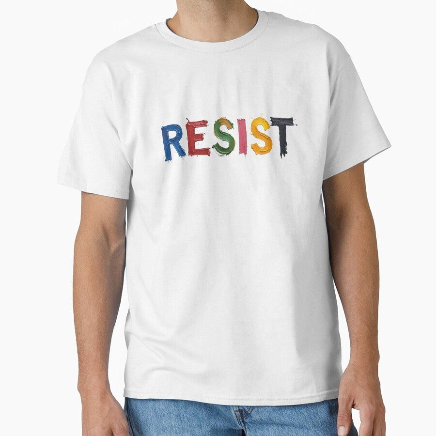 RESIST Statement Art by BlindCatCreative - Adult & Kids T-Shirts, Sweatshirts & Hoodies apparel design preview 1