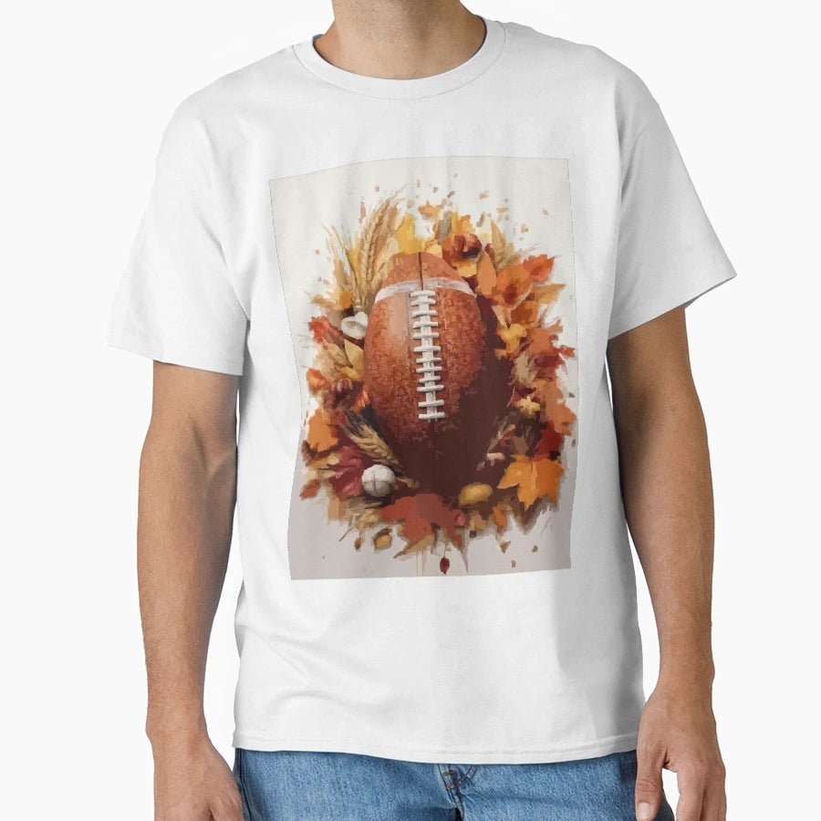 Game Time Thanksgiving Football T-Shirt - Unique Graphic Men Women - T-Shirt, Sweatshirt, Hoodie