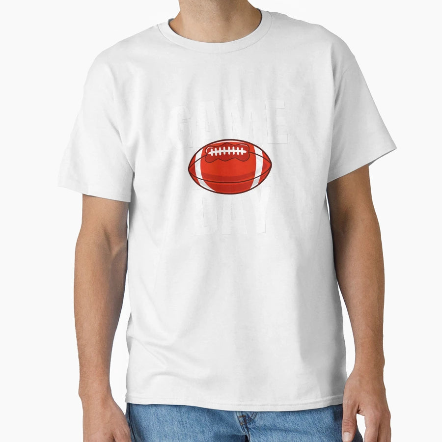 Game Day Football Bold Sports Fan T-Shirt - Casual Everyday Wear for Adults - T-Shirt, Sweatshirt, Hoodie