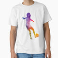 Soccer Player 15 Watercolor T-Shirt - Unique Graphic Unisex - T-Shirt, Sweatshirt, Hoodie