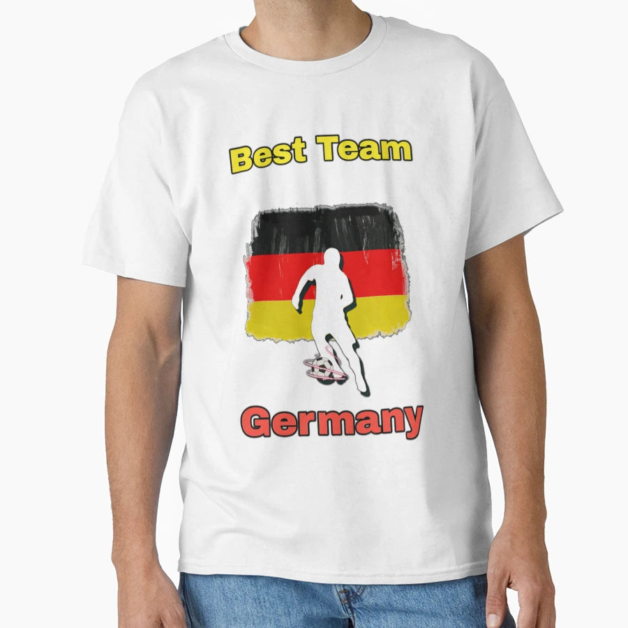 National Team Germany Soccer Fan T-Shirt - Casual Everyday Wear Men Women - T-Shirt, Sweatshirt, Hoodie