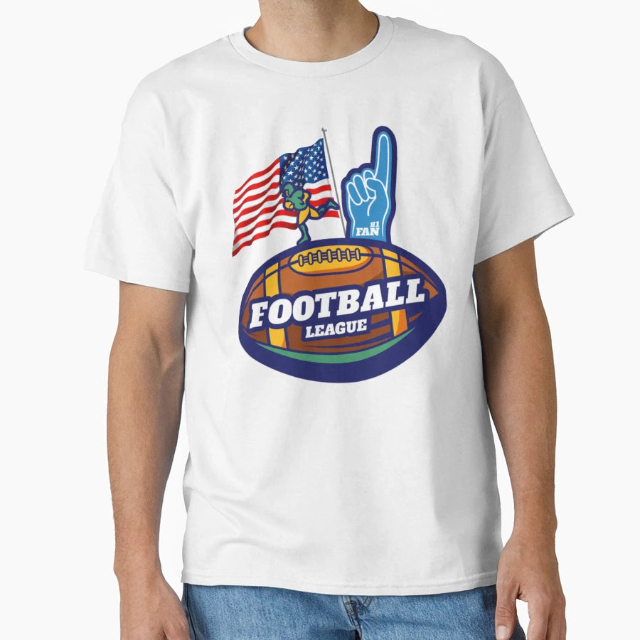 Football 02 T-Shirt - Unique Graphic Unisex - T-Shirt, Sweatshirt, Hoodie