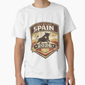 Spain 2026 Vintage Bull Football Retro by ArthUpscale - Adult & Kids T-Shirts, Sweatshirts & Hoodies apparel design preview 1