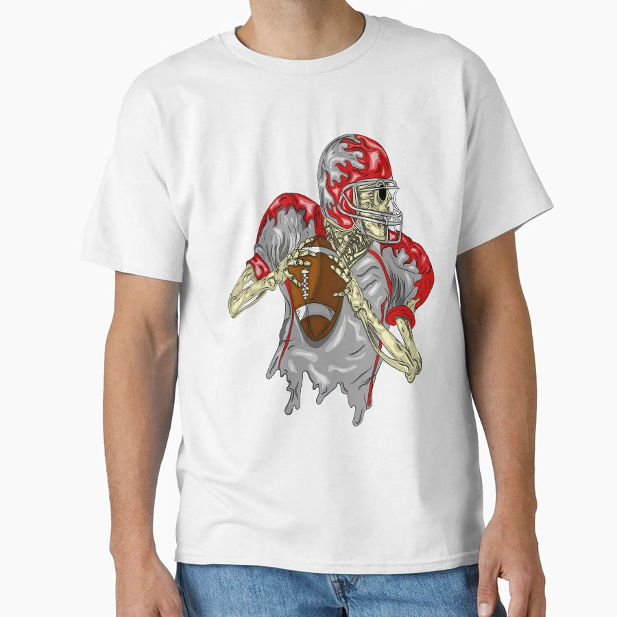 Rugby League Ball American Football T-Shirt - Custom Art Print Men Women - T-Shirt, Sweatshirt, Hoodie