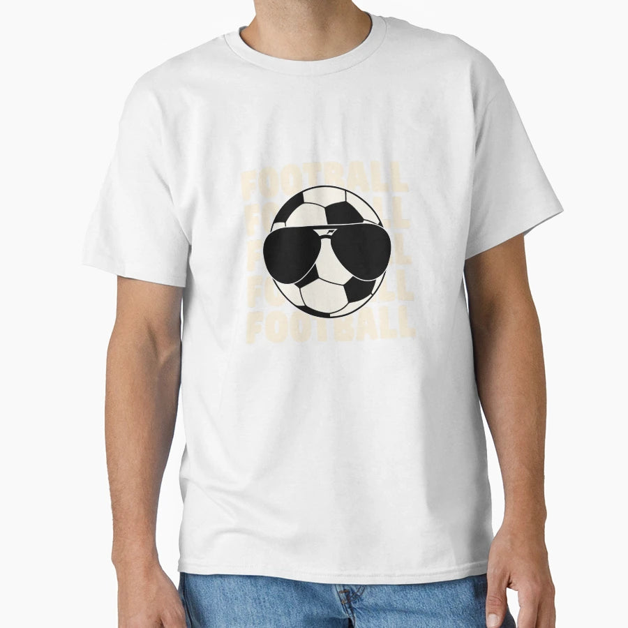 Soccer Ball Player Funny Athlete T-Shirt - Casual Everyday Wear Men Women - T-Shirt, Sweatshirt, Hoodie