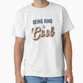 Being Kind is Cool-Retro Style by Sudevi - Adult & Kids T-Shirts, Sweatshirts & Hoodies apparel design preview 1